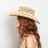 Wyeth Rocky Raffia Straw Hat in Natural