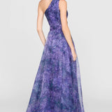 Theia Orania One Shoulder Gown