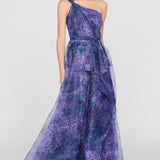 Theia Orania One Shoulder Gown