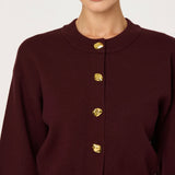 ASTR The Label Eryn Crewneck Cardigan