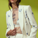 BCBGMAXAZRIA Penelope Printed Top