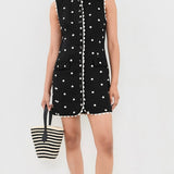 En Saison Heather Embroidered Mini Dress