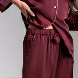 Generation Love Elina Pajama Set in Malbec Pink