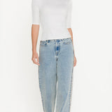 Generation Love Annette Crystal Top in White