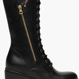 NeroGiardini Platform Zip Boot