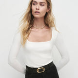 Favorite Daughter The Harvey Top in White