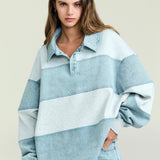 SEROYA Cher Denim Top