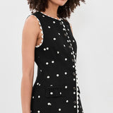 En Saison Heather Embroidered Mini Dress