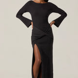 Arwyn Ribbed Layered Sweater Dress