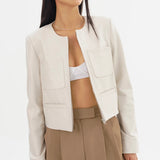 Linette Leather Jacket
