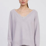 Iona Sweater in Lavender