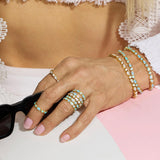 Melinda Maria Isla Tennis Bracelet