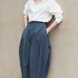 Rue Sophie Liora Asymmetrical Neck Shirt