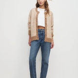 Favorite Daughter The Rio Cardigan in Wheat