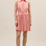 Marietta Shirt Dress in Sorbet