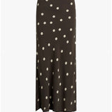 Favorite Daughter The Favorite Skirt in Espresso Polka Dot
