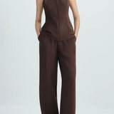 Rue Sophie Lustrelle Shirred Waist Pant
