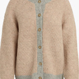 Favorite Daughter The Rio Cardigan in Rose Dust Light Grey