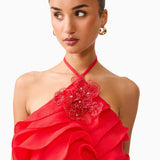 Elliatt Yvette Halter Mini Dress