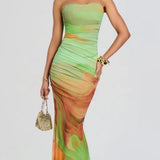 Retrofête Isadore Mesh Dress