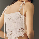 En Saison Analise Lace Crop Top