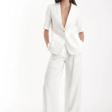 Karina Grimaldi Aven Linen Blazer