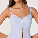 ASTR The Label Rena Longline Tunic Top