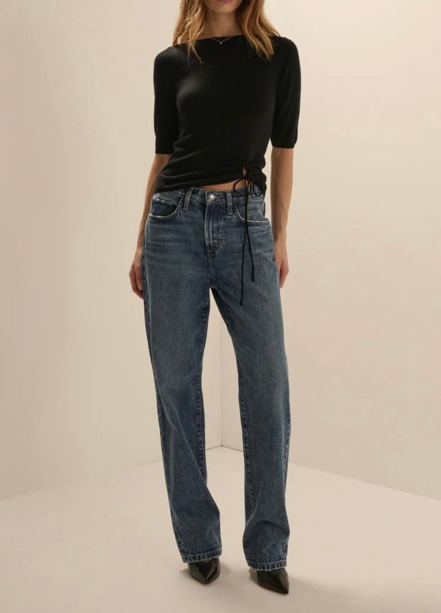 Favorite Daughter The Otto High Rise Boyfriend Ankle Jean in Vintage Campbell