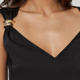 Generation Love Fawn Hammered Blouse