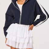 ASTR the Label Teo Contrast Stripe Track Jacket