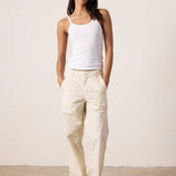 Elias Wide Leg Mineral Print Baker Pant