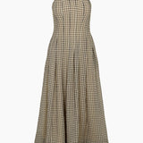 Aster Gingham Dress