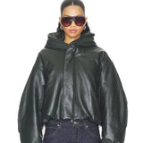 Mother of All Juice Leather Bomber