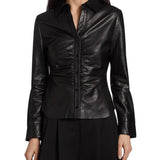 LAMARQUE Huda Leather Top