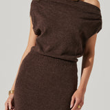 Val One Shoulder Sweater Dress