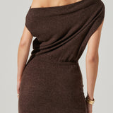 Val One Shoulder Sweater Dress