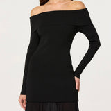 ASTR The Label Lidia Mixed Media Maxi Dress