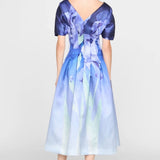 Theia Luretta Contoured Waist Dress