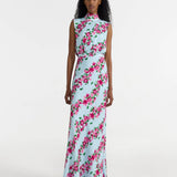 SALONI Fleur Dress in Bellis Stripe