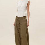 Rhea Knit Sweater in Ivory