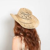 Wyeth Rocky Raffia Straw Hat in Natural
