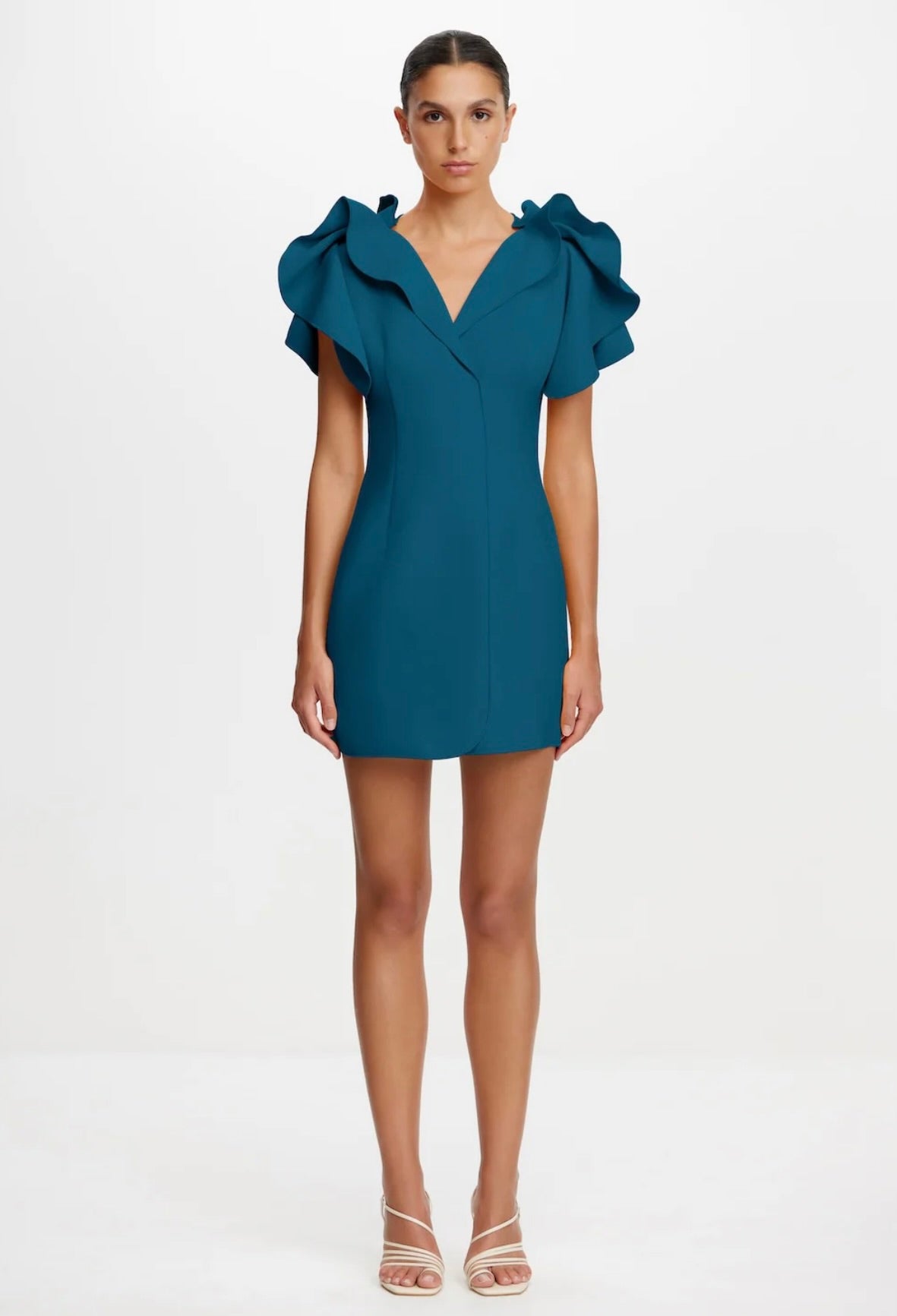 Acler Women's Normanhill Mini Dress For Au6 Us2 - Blue