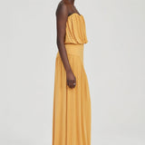 THIRD FORM Withheld Strapless Floor Length Gown