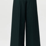 Naked Wardrobe Suiting Pinstripe Wide-Leg Pants