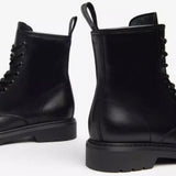 NeroGiardini Faux Fur Lined Combat Boot