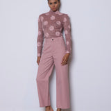 Dream Catcher Marnie Turtleneck in Old Pink