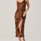 Gaia Burnout Midi Dress
