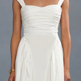 AMUR Galilea Ruched Dress