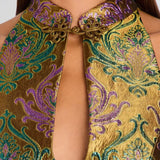 Retrofête Moreno Brocade Top
