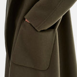 LAMARQUE Thara Shawl Collar Wool Coat
